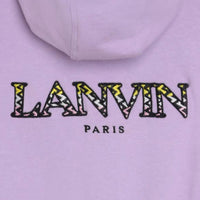 Combinaison avec logo en coton - Lilas