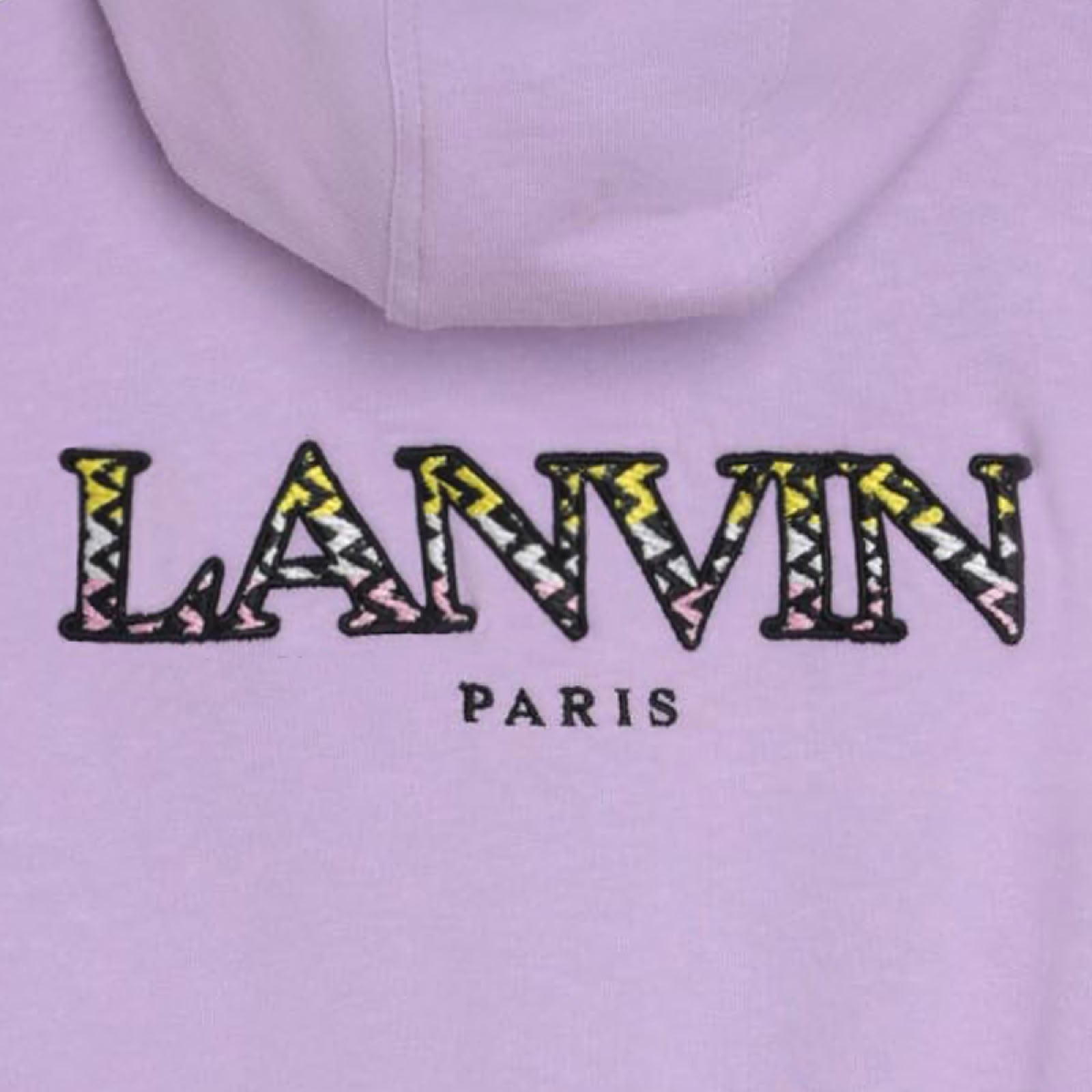 Combinaison avec logo en coton - Lilas