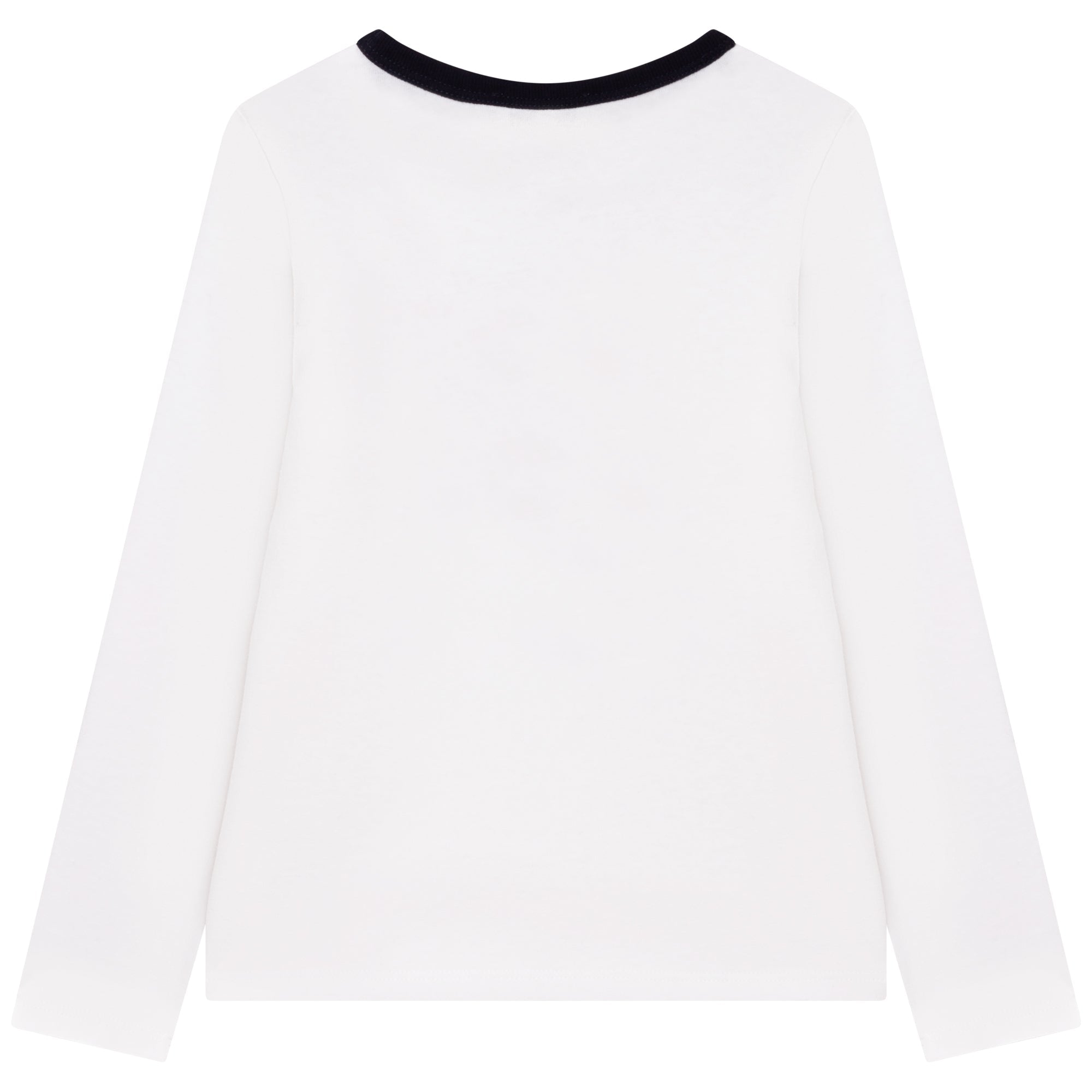 T-shirt manches longues à imprimé - Offwhite