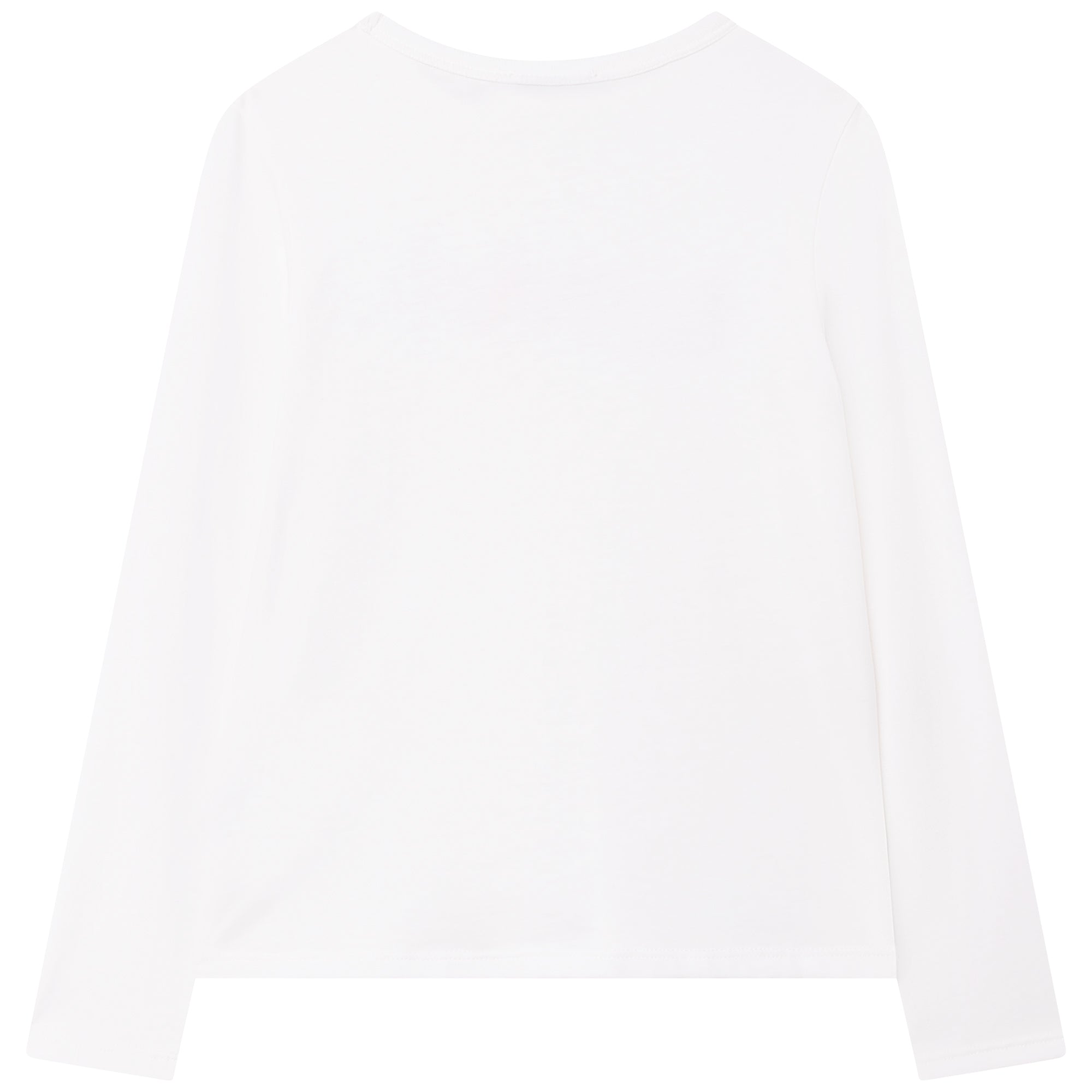 Long-sleeved modal cotton T-shirt - Off White