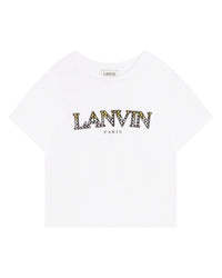 T-shirt court avec manches courtes - Blanc