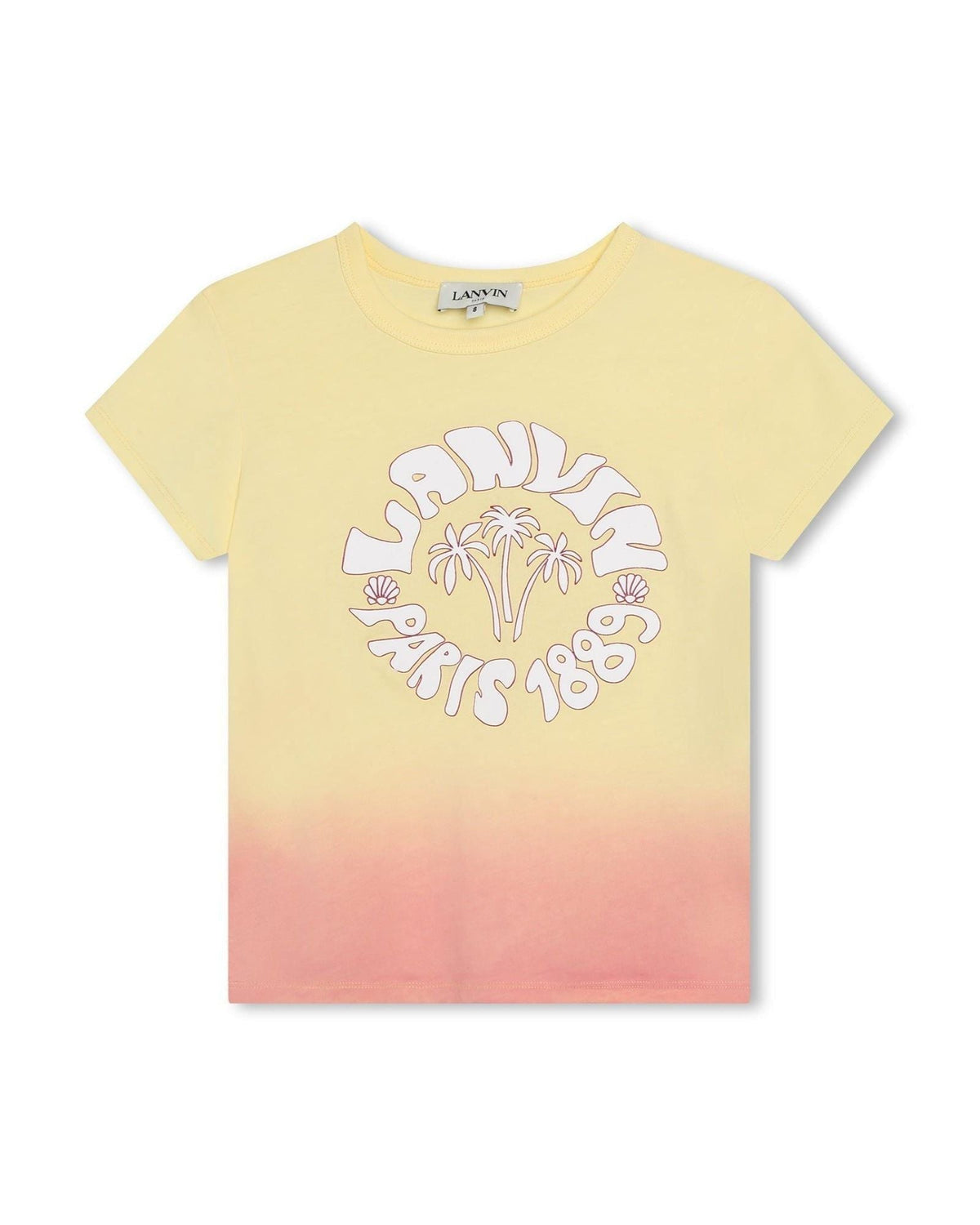 T-shirt dégradé - Jaune Acidulé