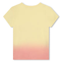 T-shirt dégradé - Jaune Acidulé