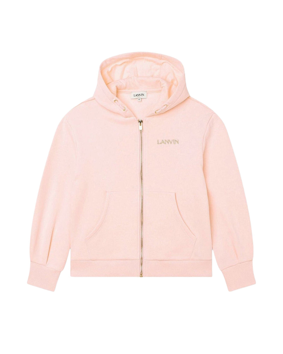 Cardigan à capuche en coton - Rose Givrée