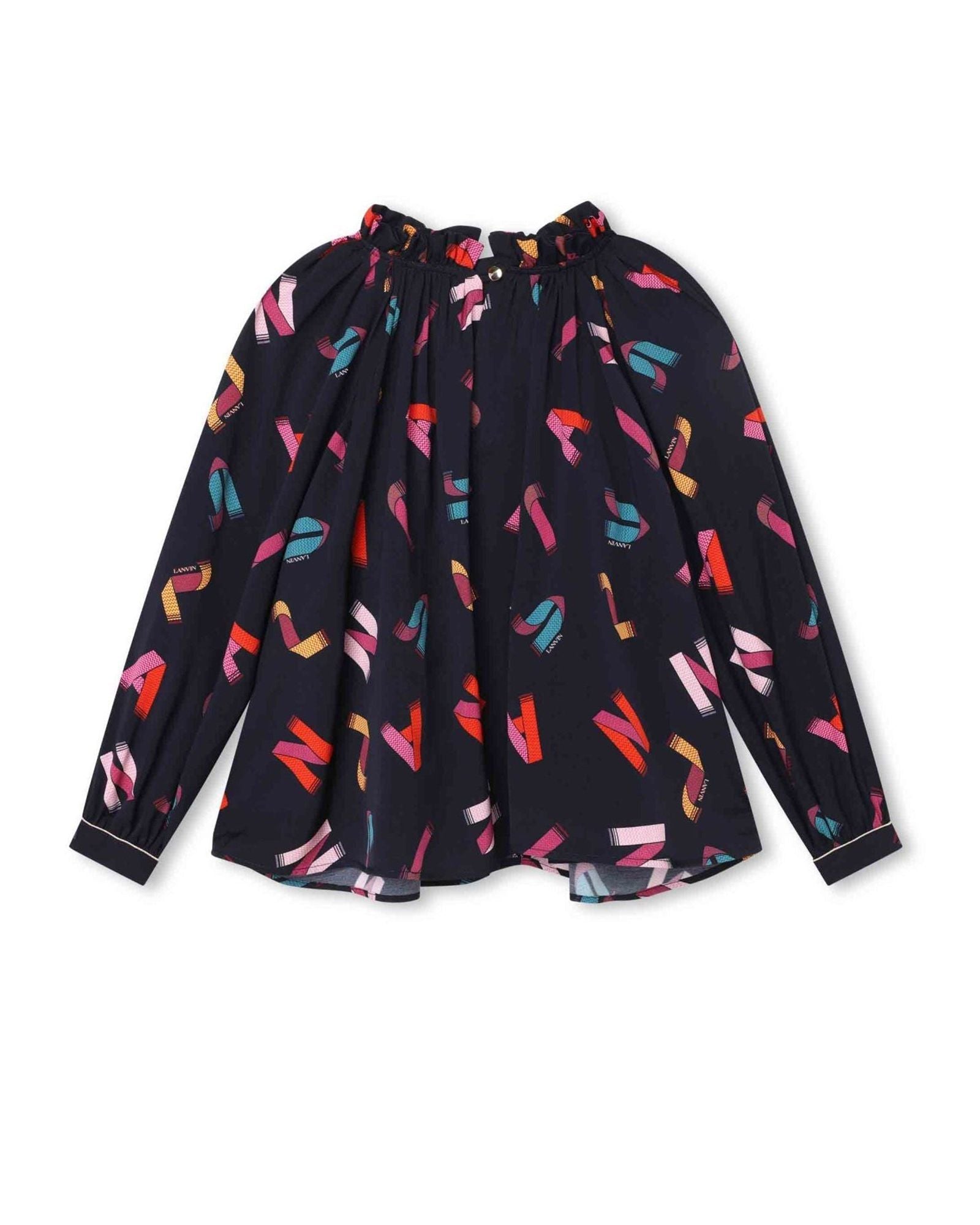 Twill blouse - Admiral blue