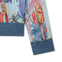 Blouson réversible - Bleu ruisseau