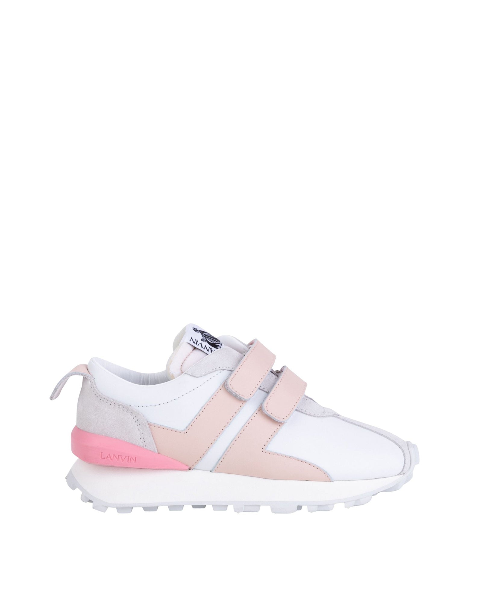 Bumper mini-me low-top trainers in leather - Rosegivree
