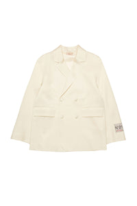 Button-down blazer - Champagne