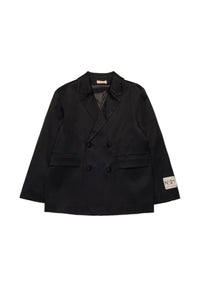 Button-down blazer - Black