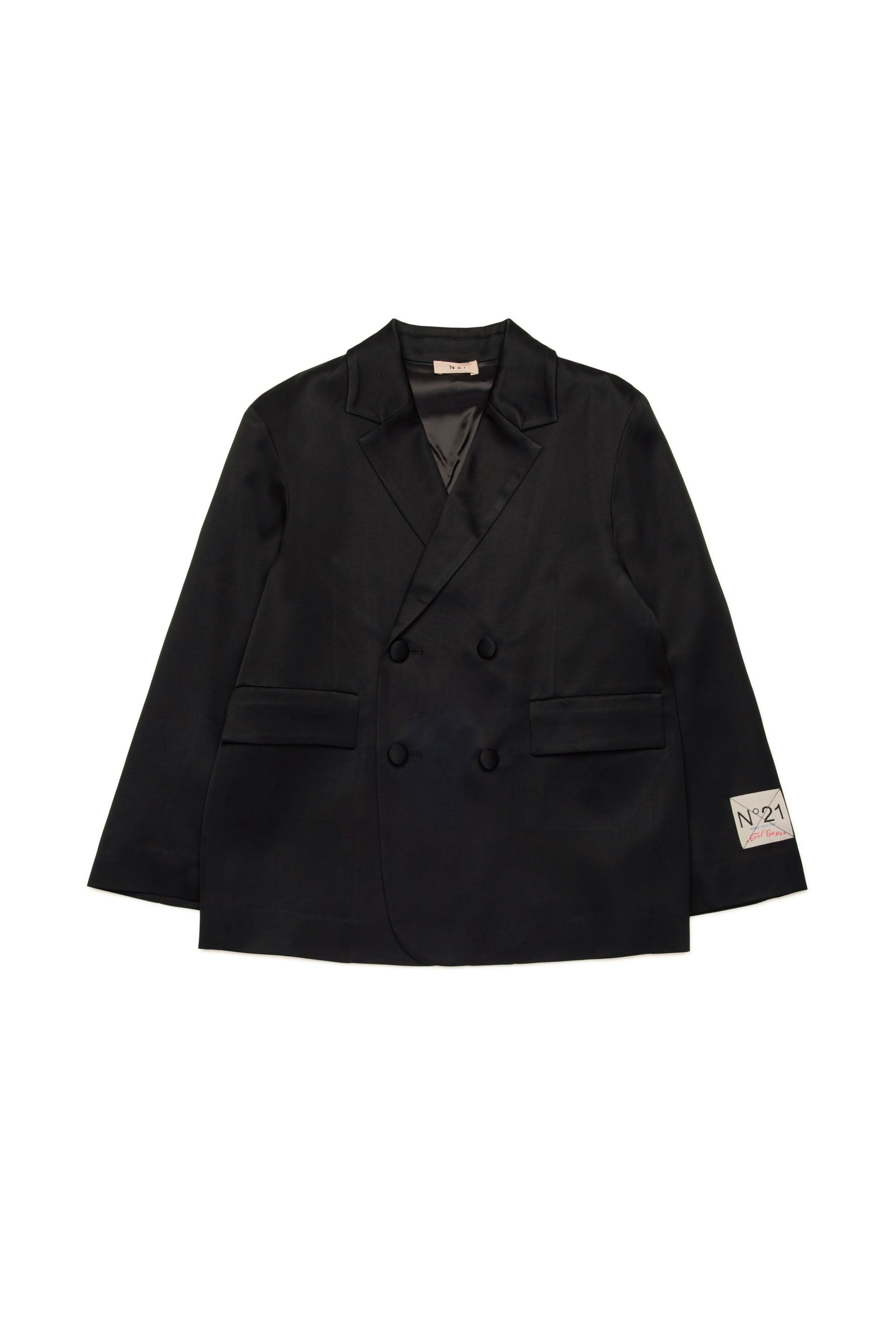 Button-down blazer - Black
