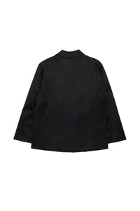 Button-down blazer - Black