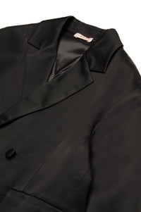 Button-down blazer - Black