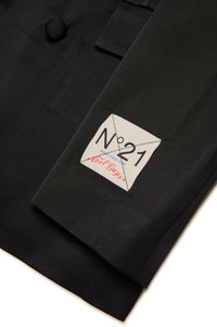 Button-down blazer - Black