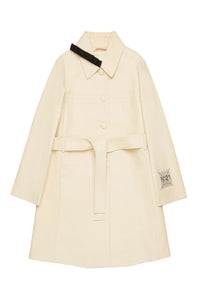 Trench coat avec ceinture - Champagne