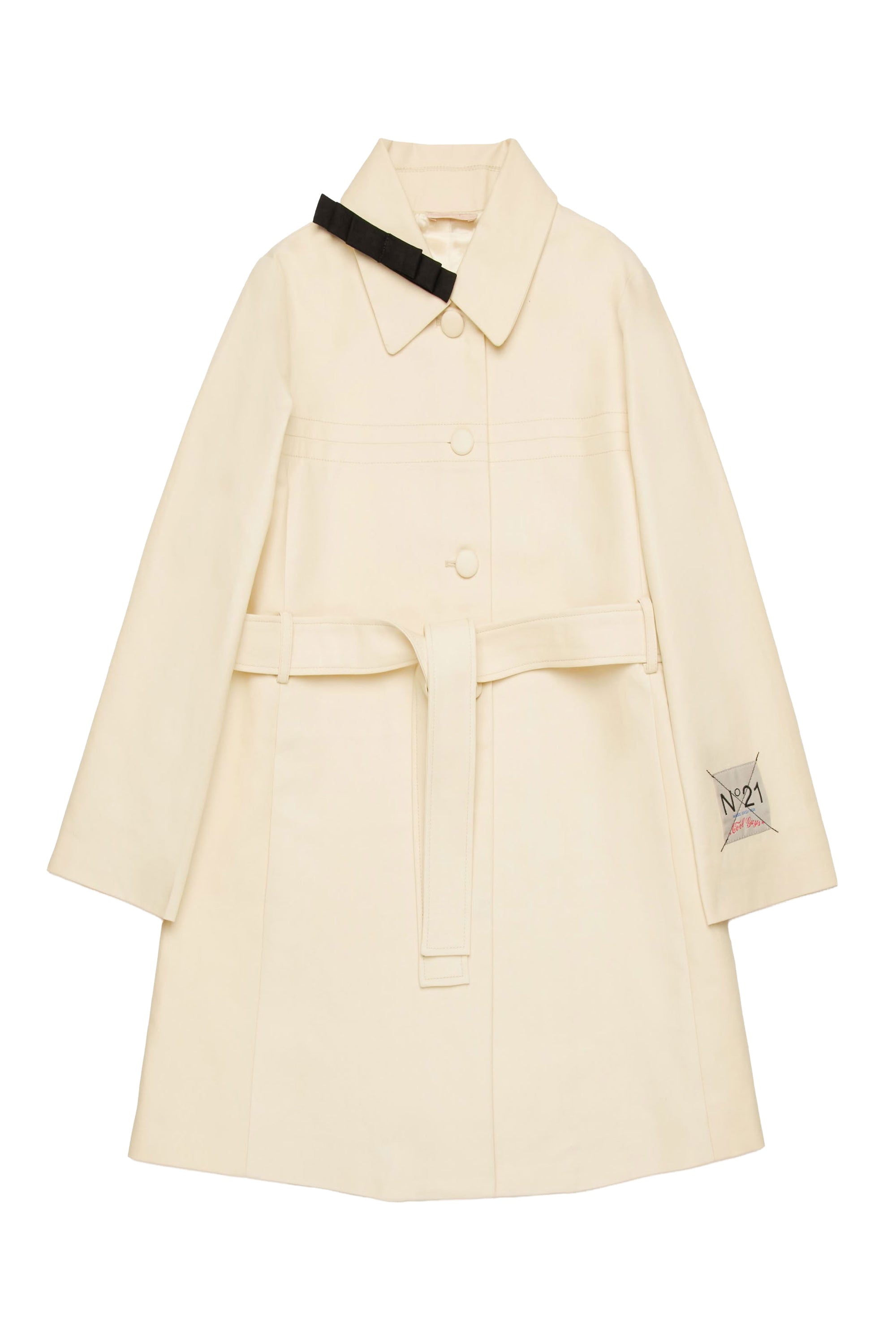 Trench coat avec ceinture - Champagne