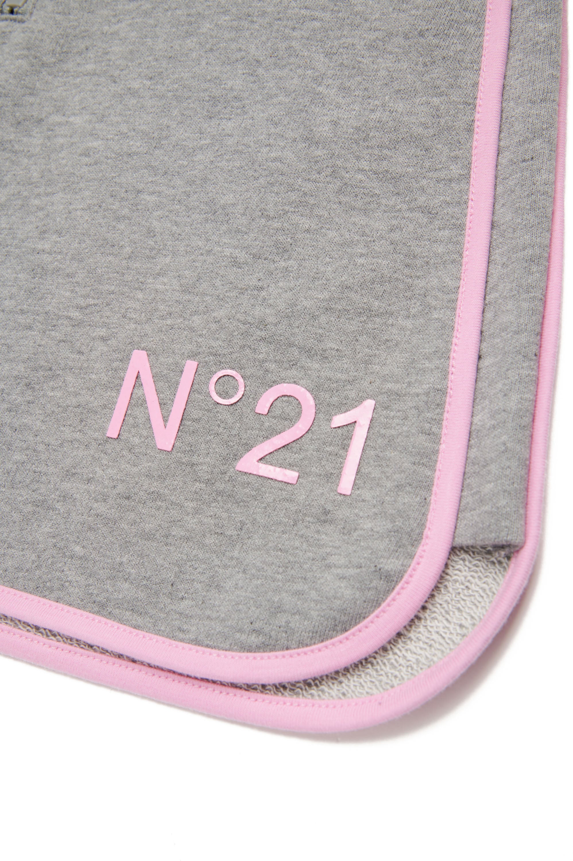 Jupe avec logo zippée - Medium Grey Melange