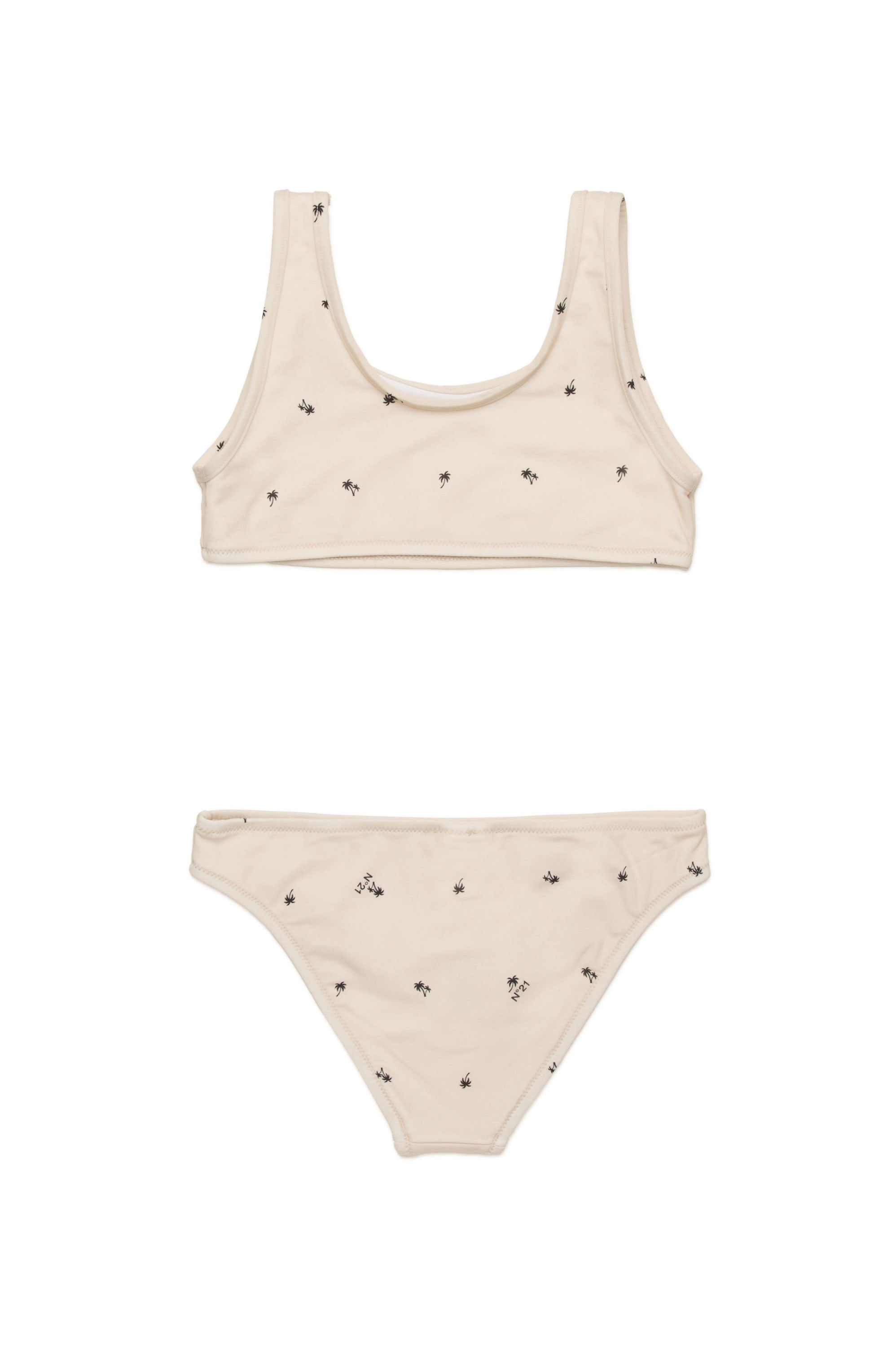 Printed bikini set - Champagne