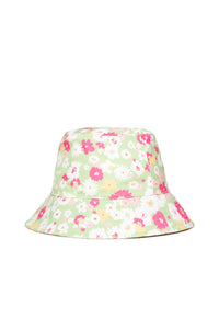 Floral print bobble - Pistacho