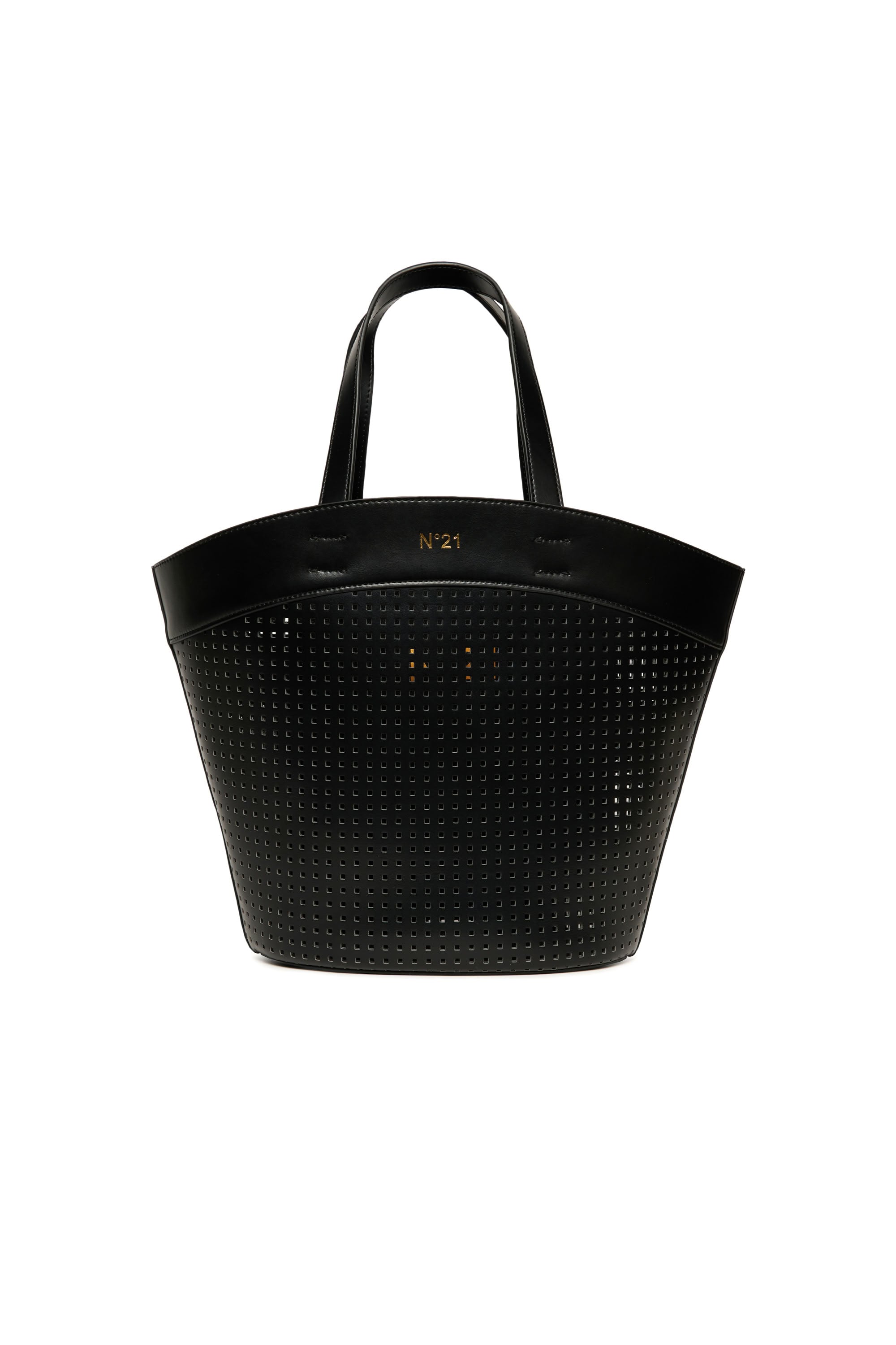 Bag with printed logo - Black