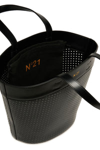 Bag with printed logo - Black