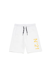 Short avec cordon de serrage - White