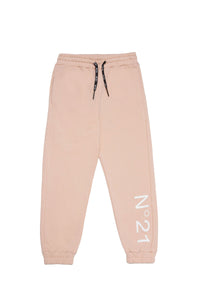Drawstring sweatpants - Evening Sand Pink