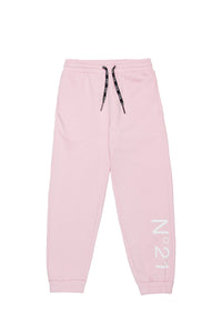 Drawstring sweatpants - Dusty Light Pink