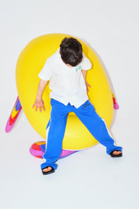 Drawstring sweatpants - Klein Blue