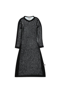 Crochet dress - Black