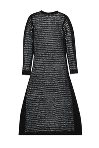Crochet dress - Black