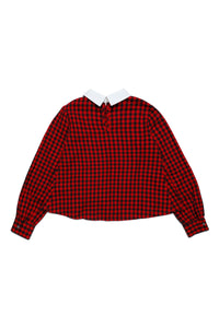 Chemise à carreaux - Tomato Red