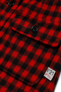 Checked skirt - Tomato Red