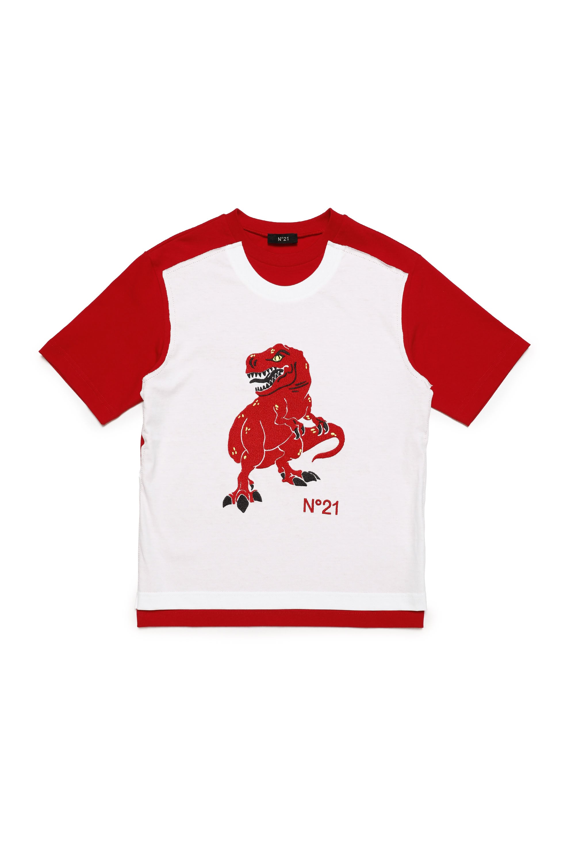 Printed T-shirt - Tomato Red