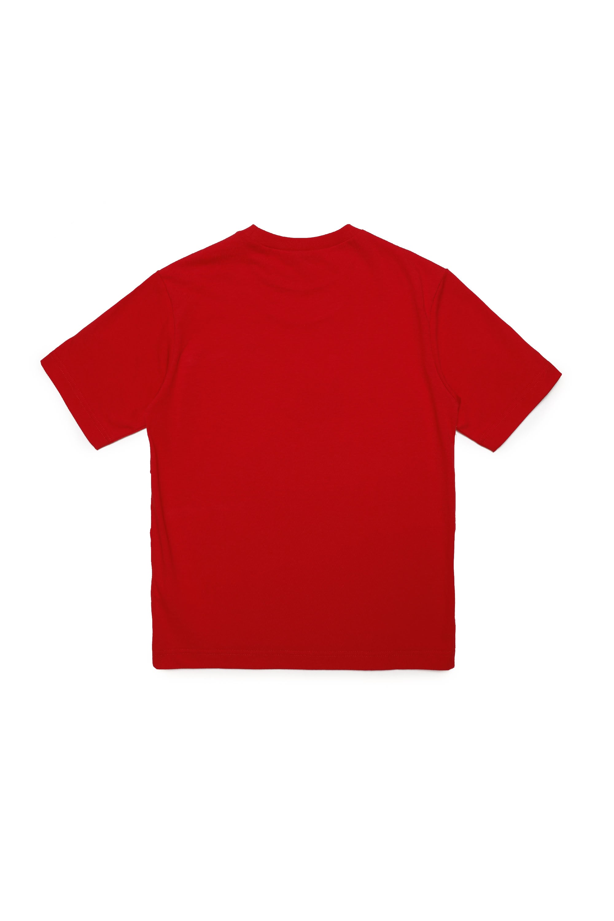Printed T-shirt - Tomato Red
