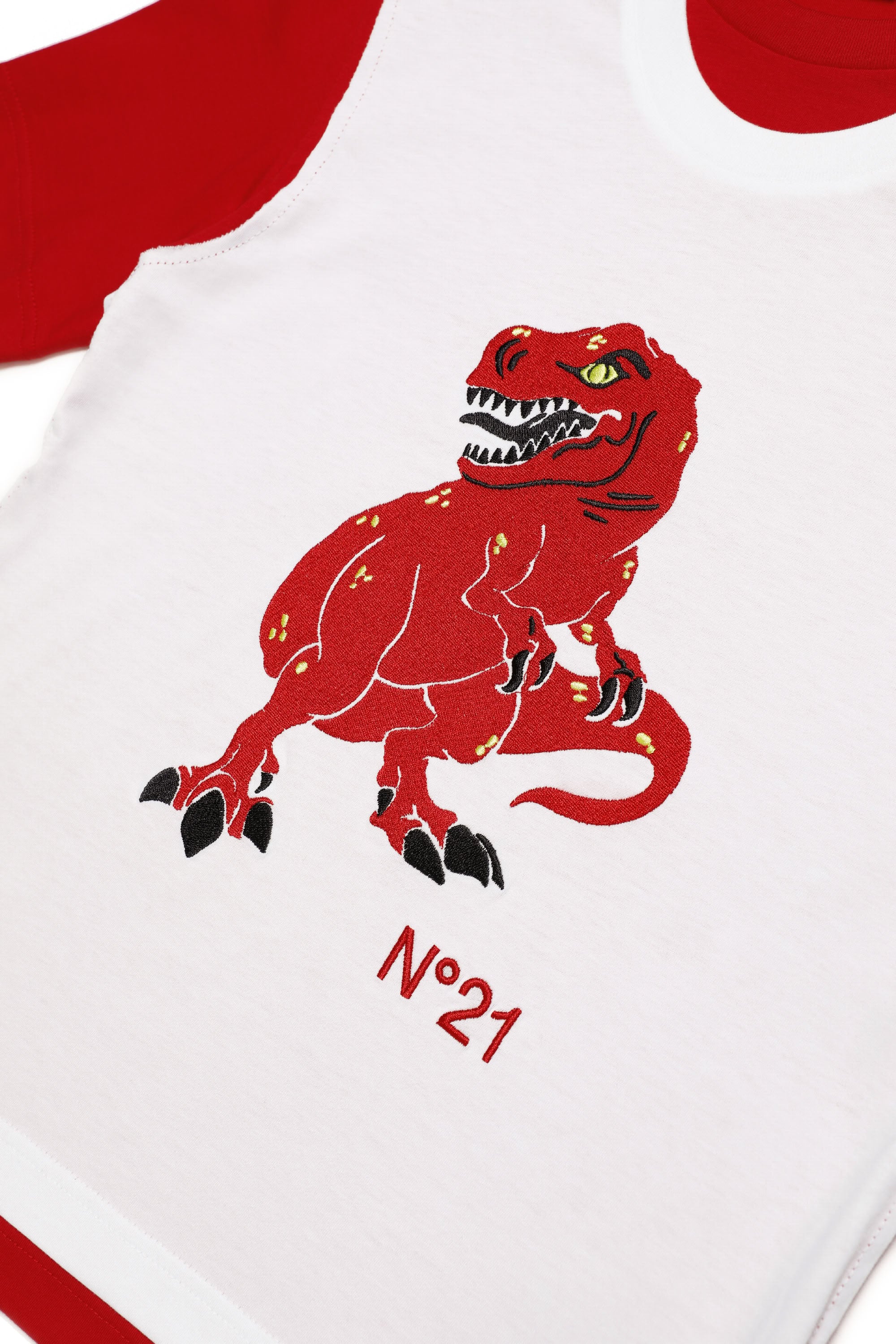 Printed T-shirt - Tomato Red