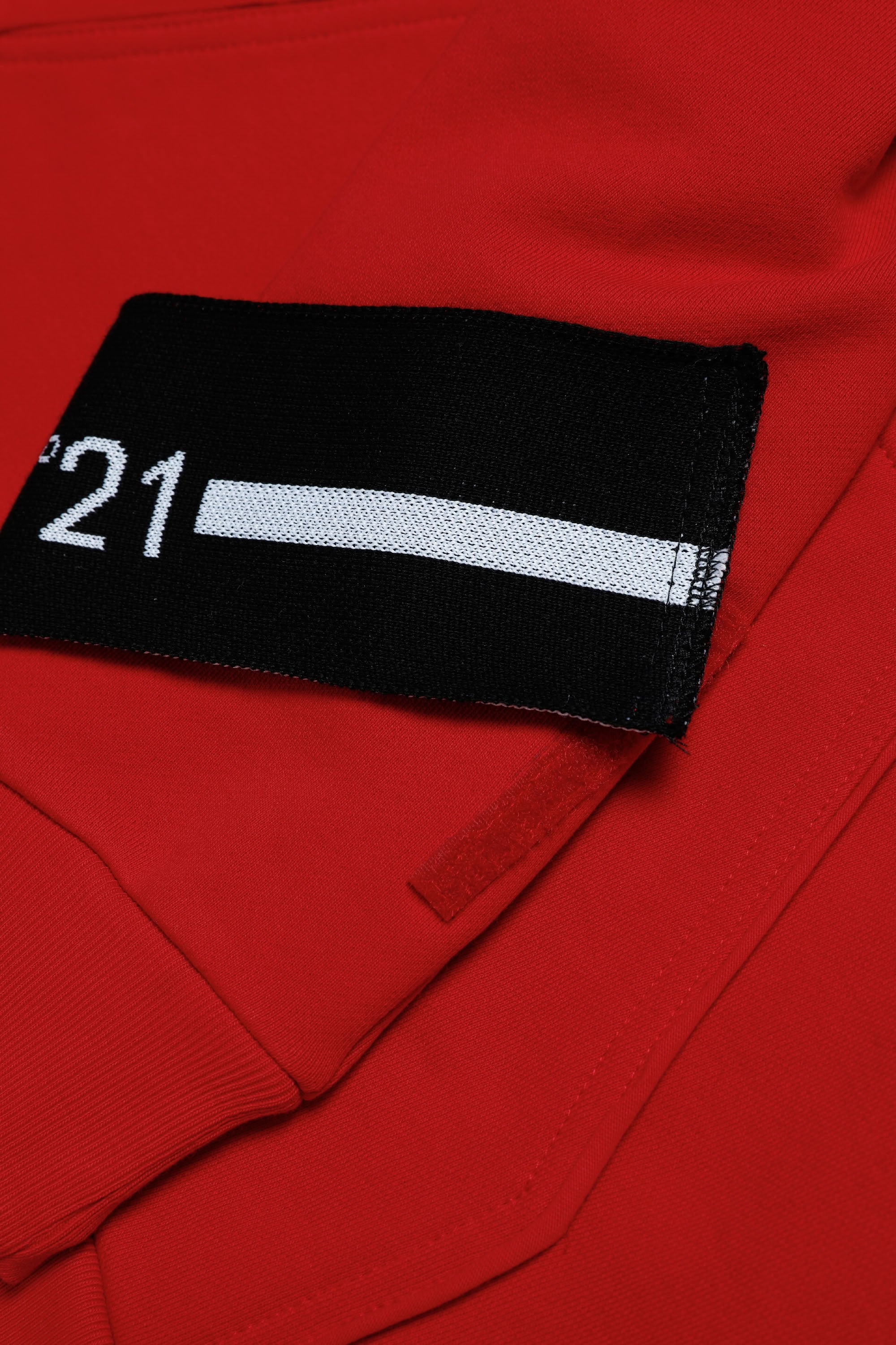 Sweat à capuche zippé - Tomato Red