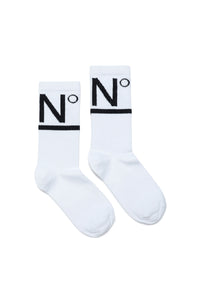 Logo socks - White
