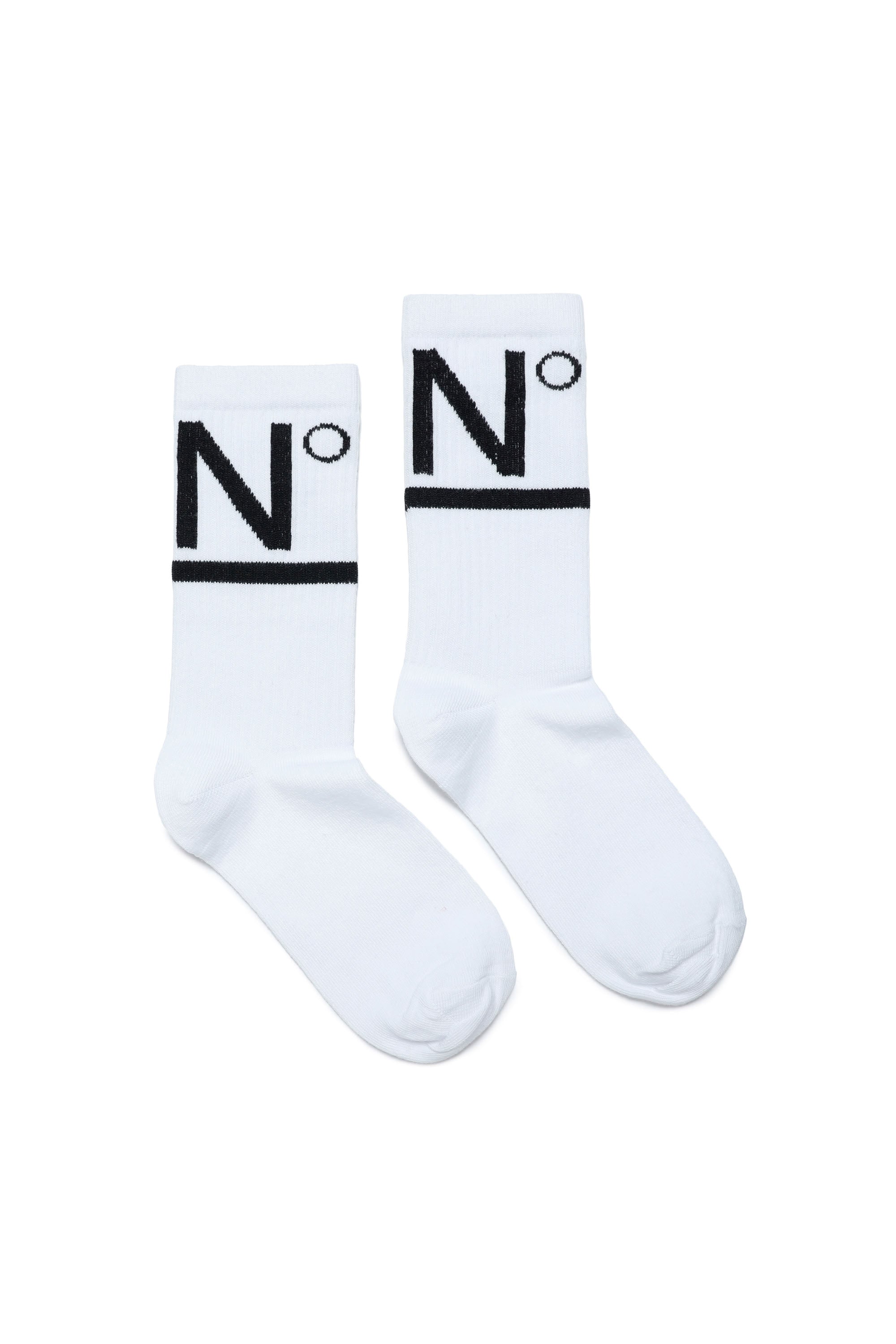 Logo socks - White