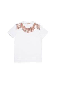 T-shirt with embroidery - White