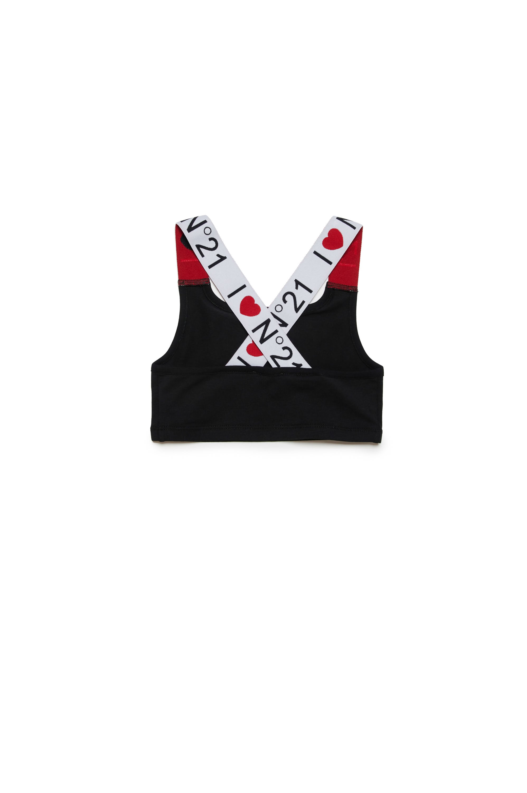 T-shirt à taille élastiquée - Black