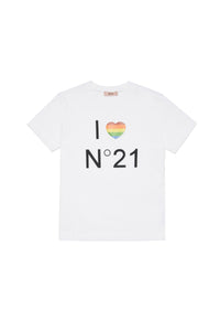 Print T-shirt - White