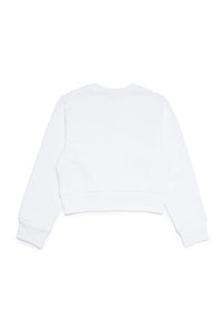 Printed sweatshirt - White