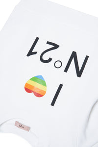 Printed sweatshirt - White