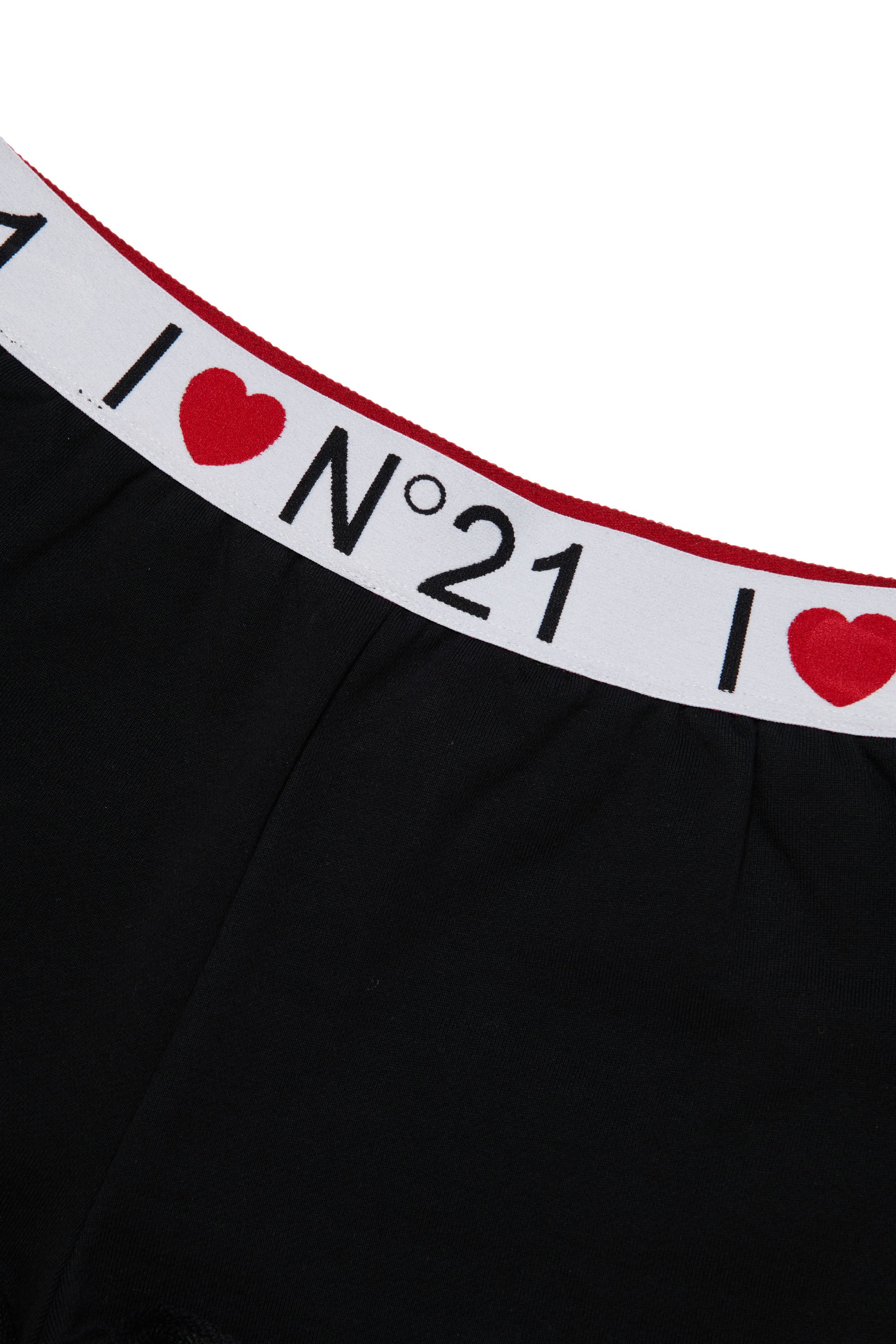 Elasticated waist shorts - Black