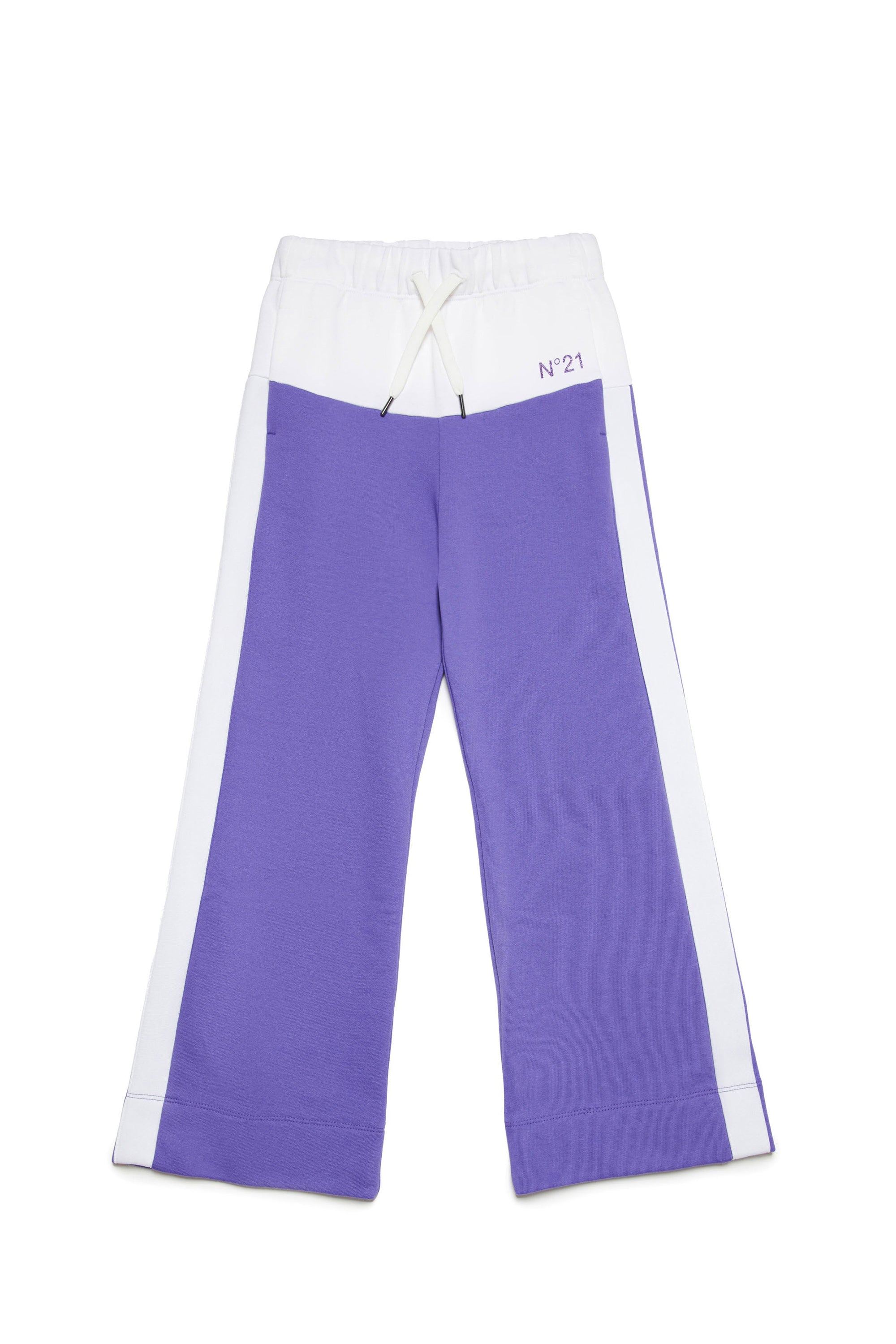 Drawstring sweatpants - Purple