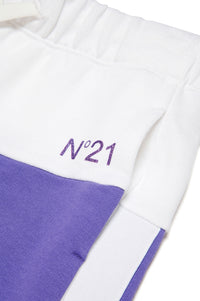 Drawstring sweatpants - Purple