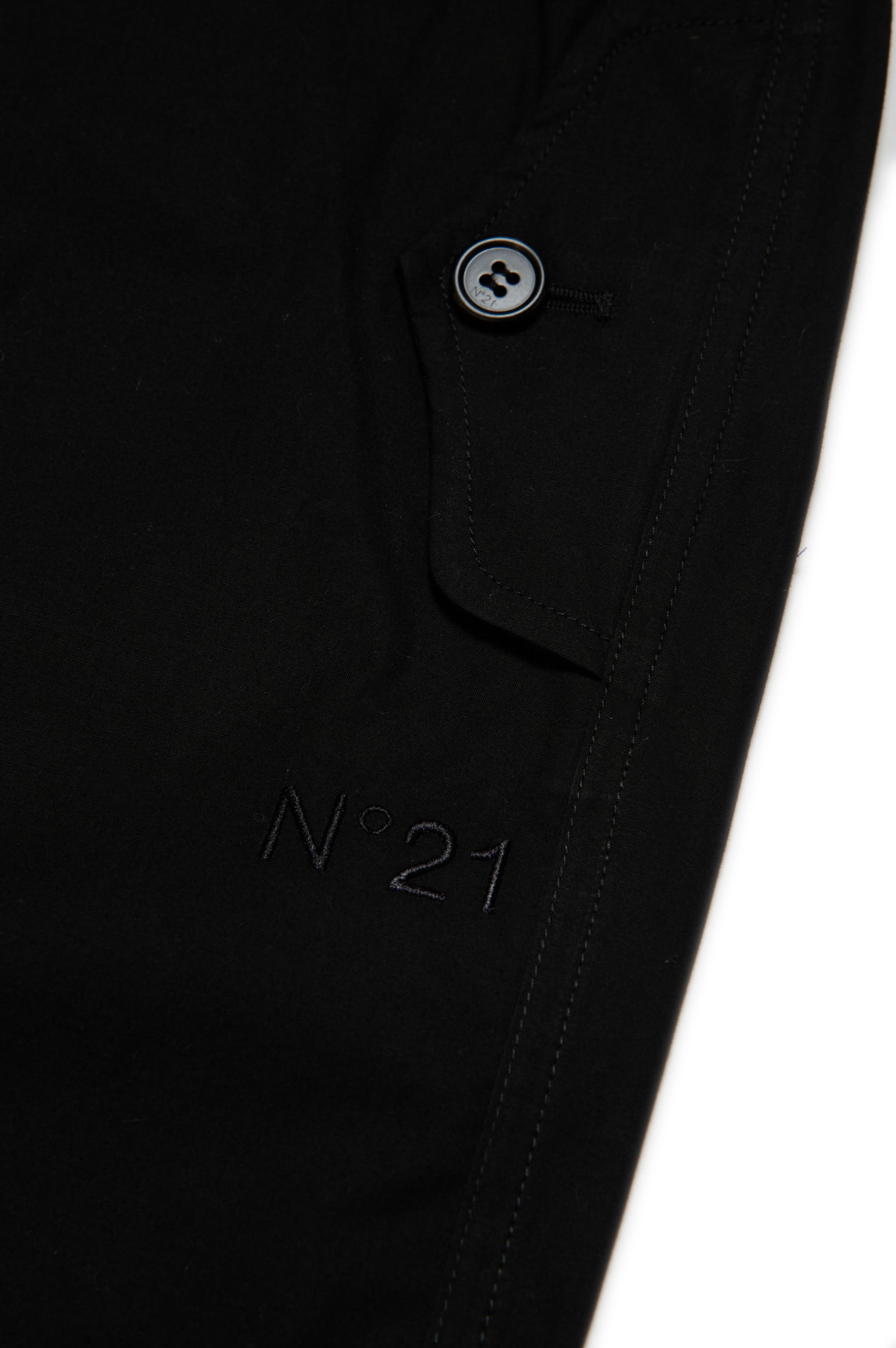 Track trousers with elasticated waistband - Black