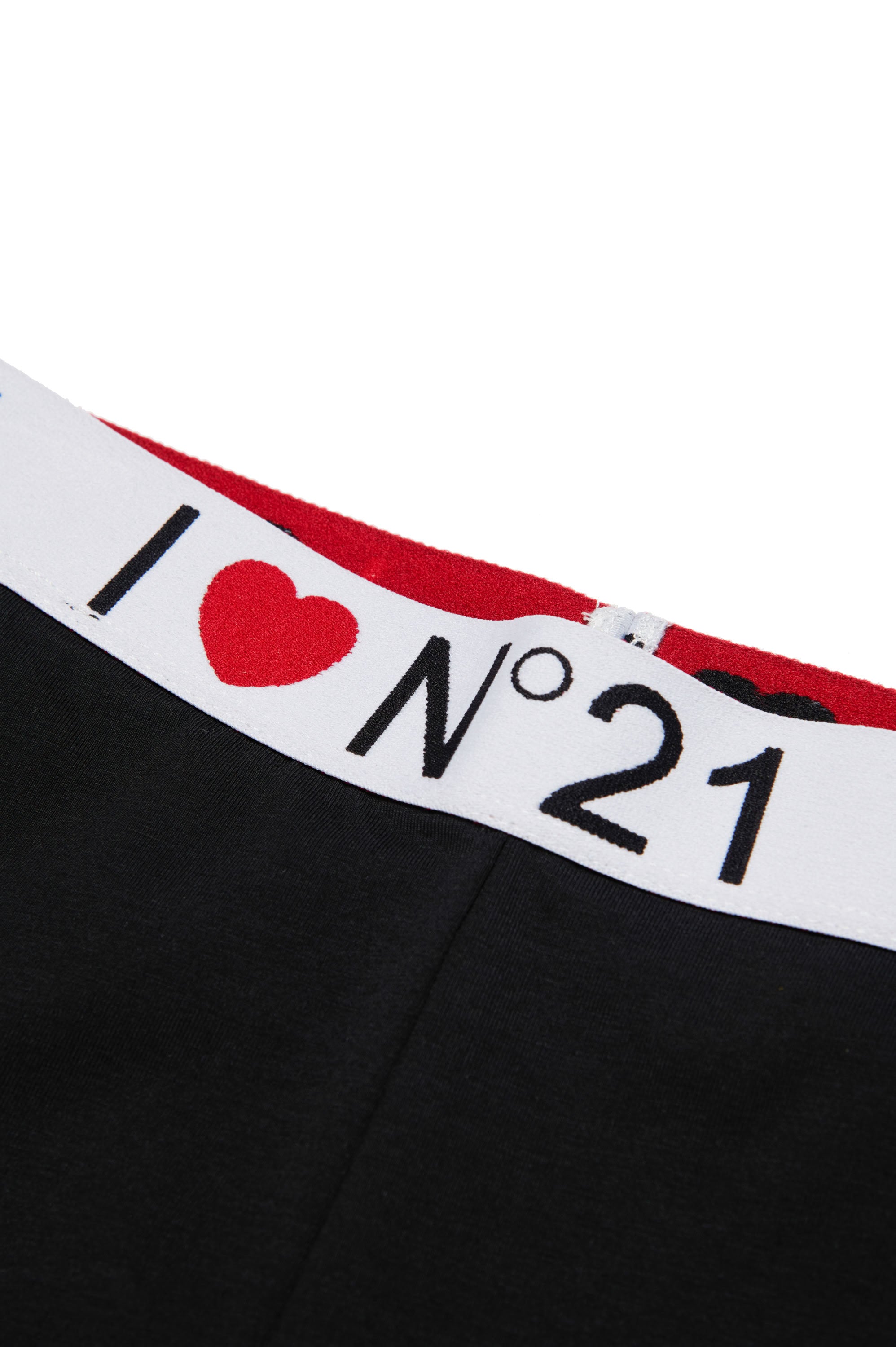 Legging with elasticated waistband - Black