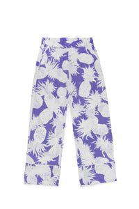 Printed tracksuit trousers - Purple