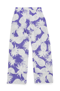 Printed tracksuit trousers - Purple